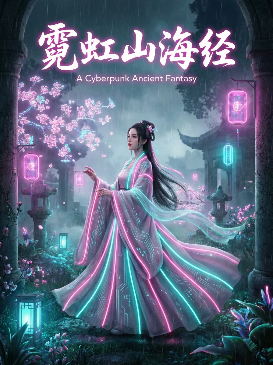 masturbatory 古风奇缘短剧 - 霓虹山海经海报